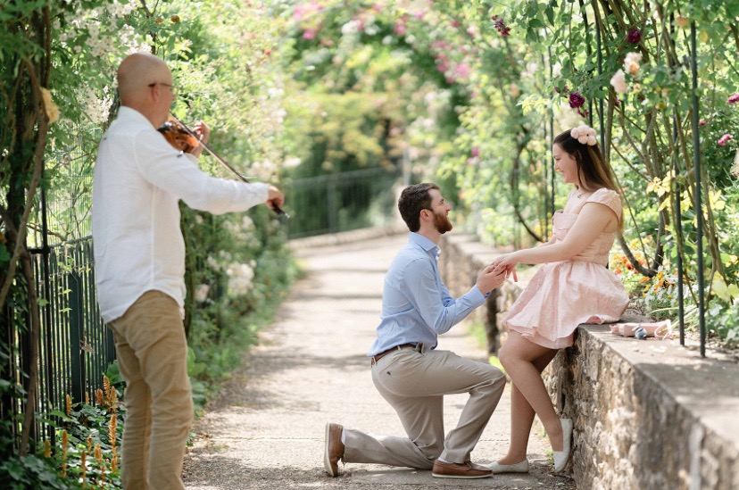 violoniste demande en mariage suisse