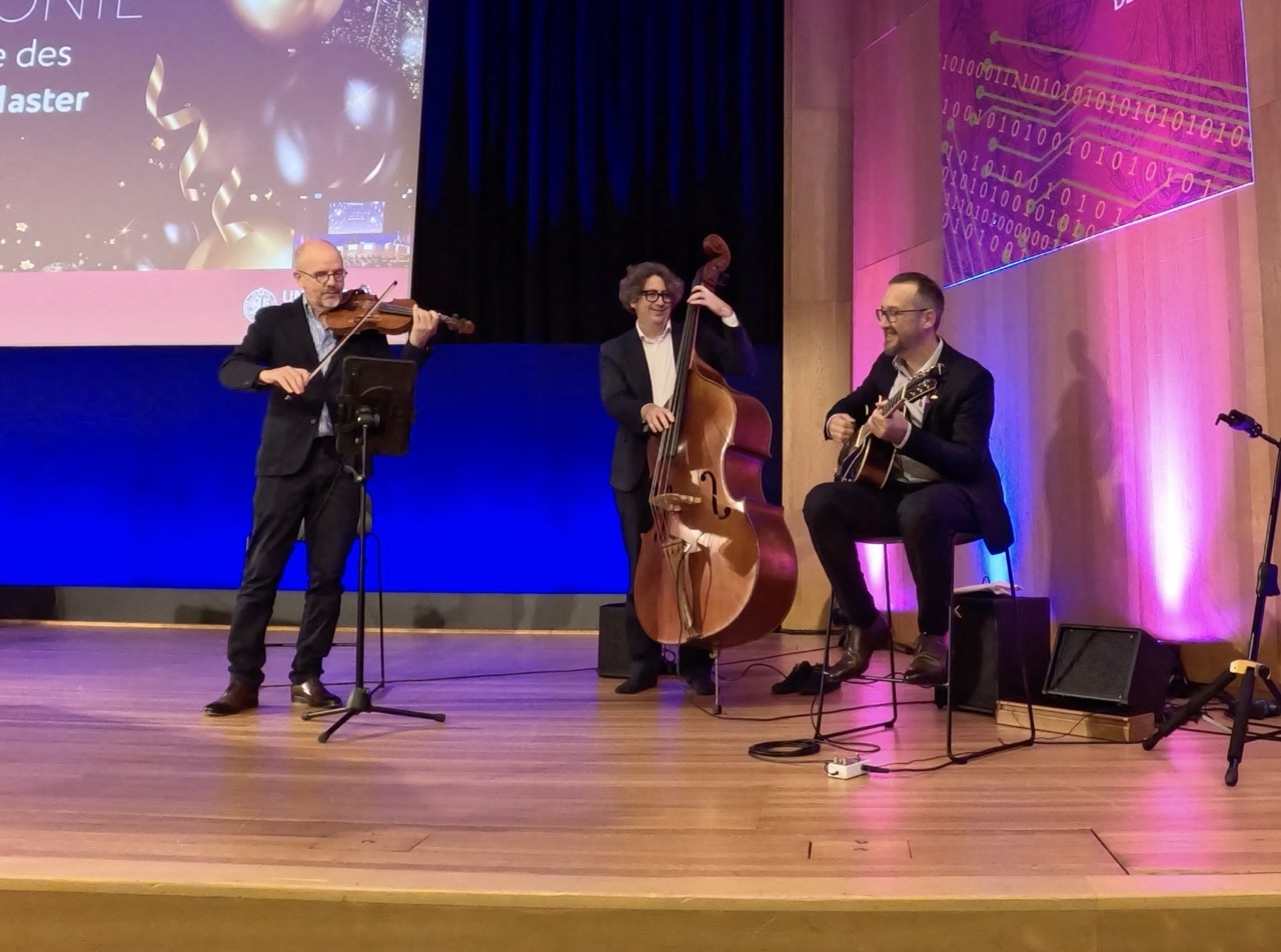 Jazz manouche trio avec violoniste