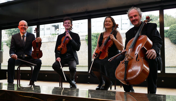 quatuor à cordes Bridgerton Suisse